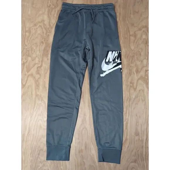 NEW Nike Jordan Jumpman Classic Logo Smoke Grey Sweatpants Boys‎ Size M 24X25" - Picture 4 of 7